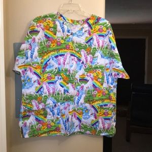 Tops - UNICORN SCRUB TOP Tops - UNICORN SCRUB TOP
